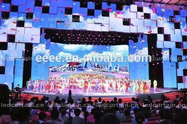 Traffic 3D Led Display slim 32 inch led tv Stage Advertising Led Display