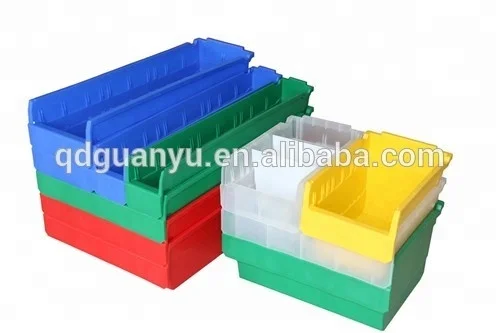 Transparent plastic storage bins plastic picking trays for wholesale