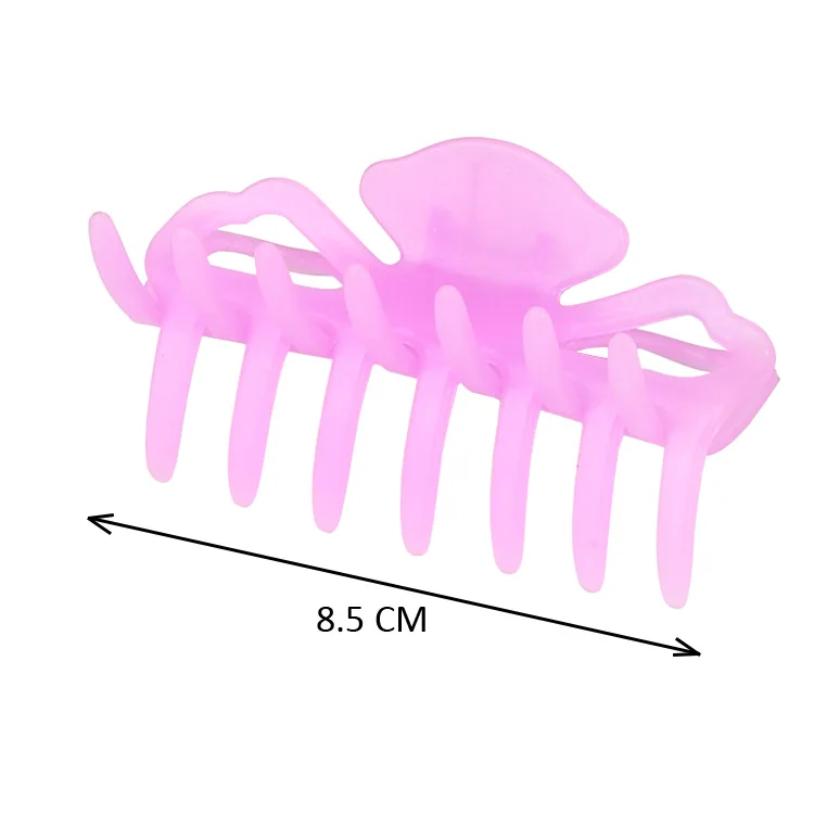 Factory Wholesale Various Size Elegant Plastic Hair Claws