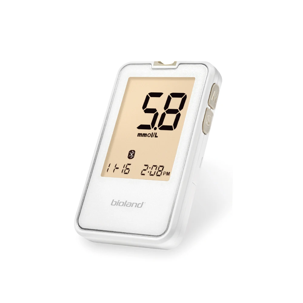 Глюкометр с одним касанием измеритель уровня сахара в диабете без