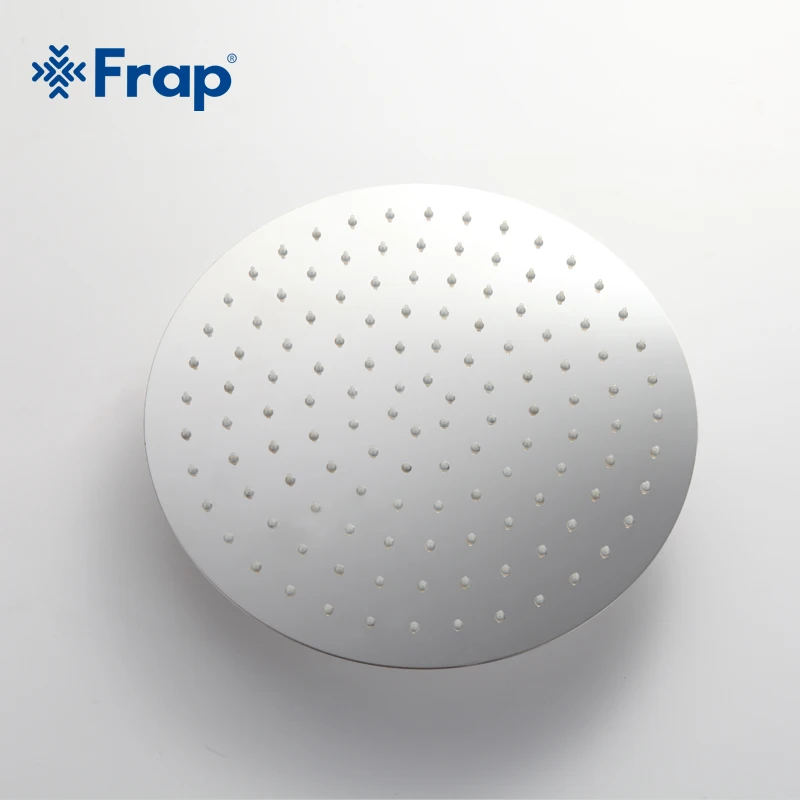 GAPPO 1PC 300*300mm High Quality Round 304 Stainless Steel Rainfall Shower Faucet Overhead Shower G28