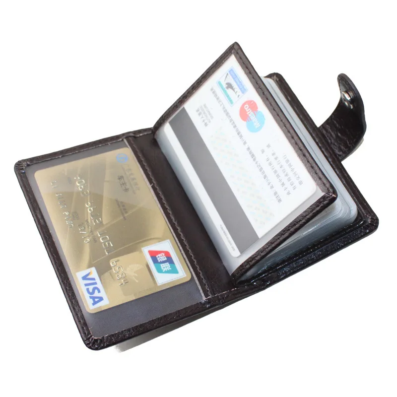 2019 new product wholesale Leather card case