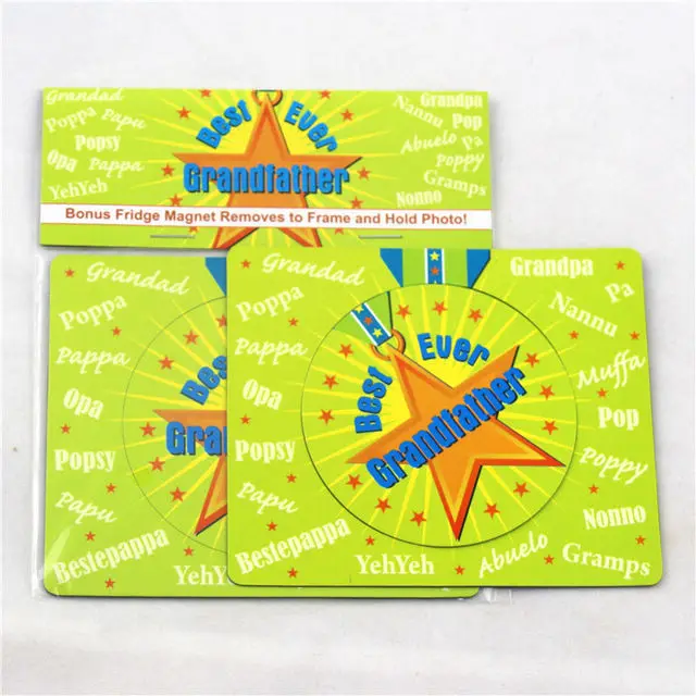 Дешевая рекламная магнитная фоторамка мультяшный дизайн на