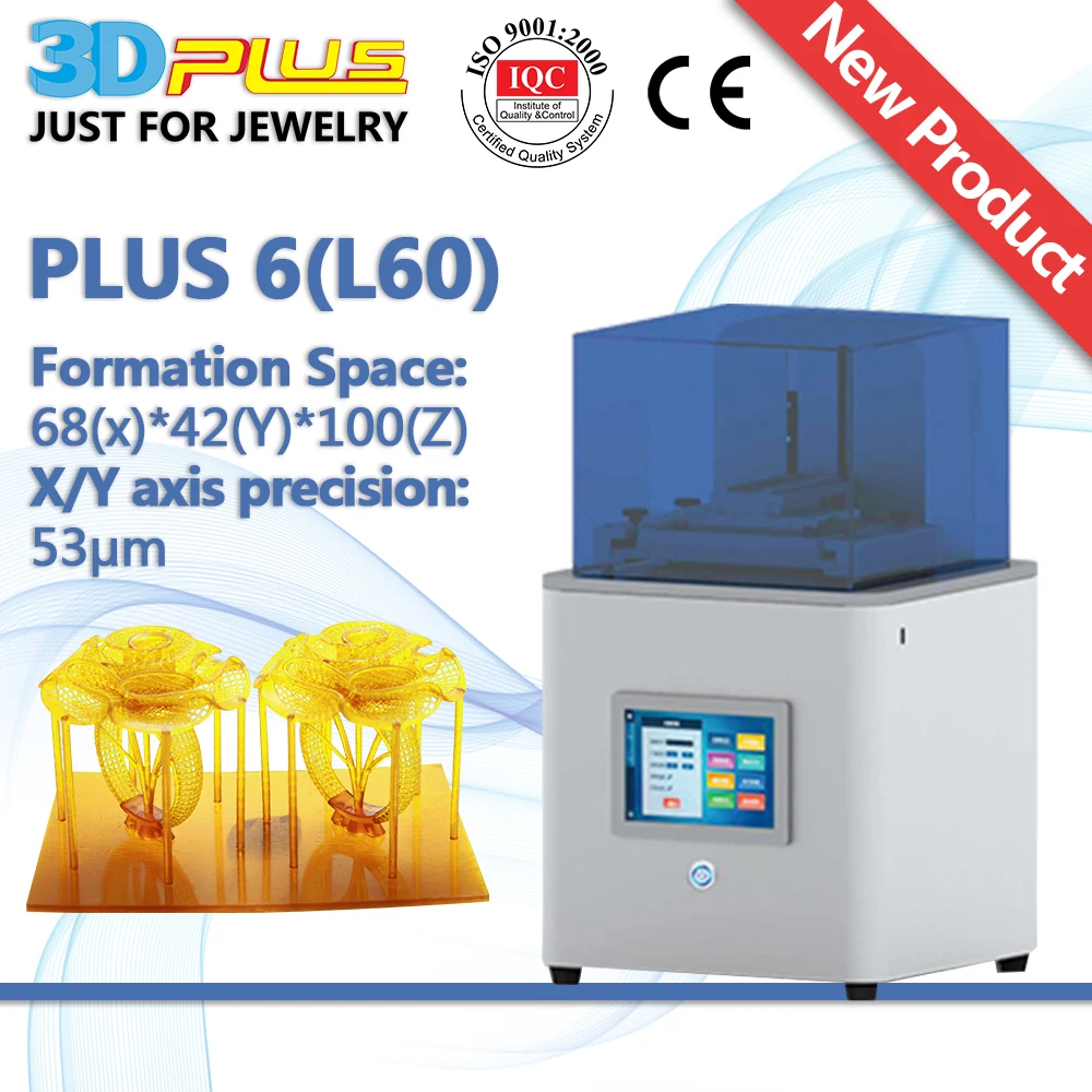 Newest LED UV Series High Digital Technology Desktop Best Cheap 3D Printer Price for Creative Jewelry Studio and Design Workshop