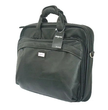 Tactical leather laptop bag