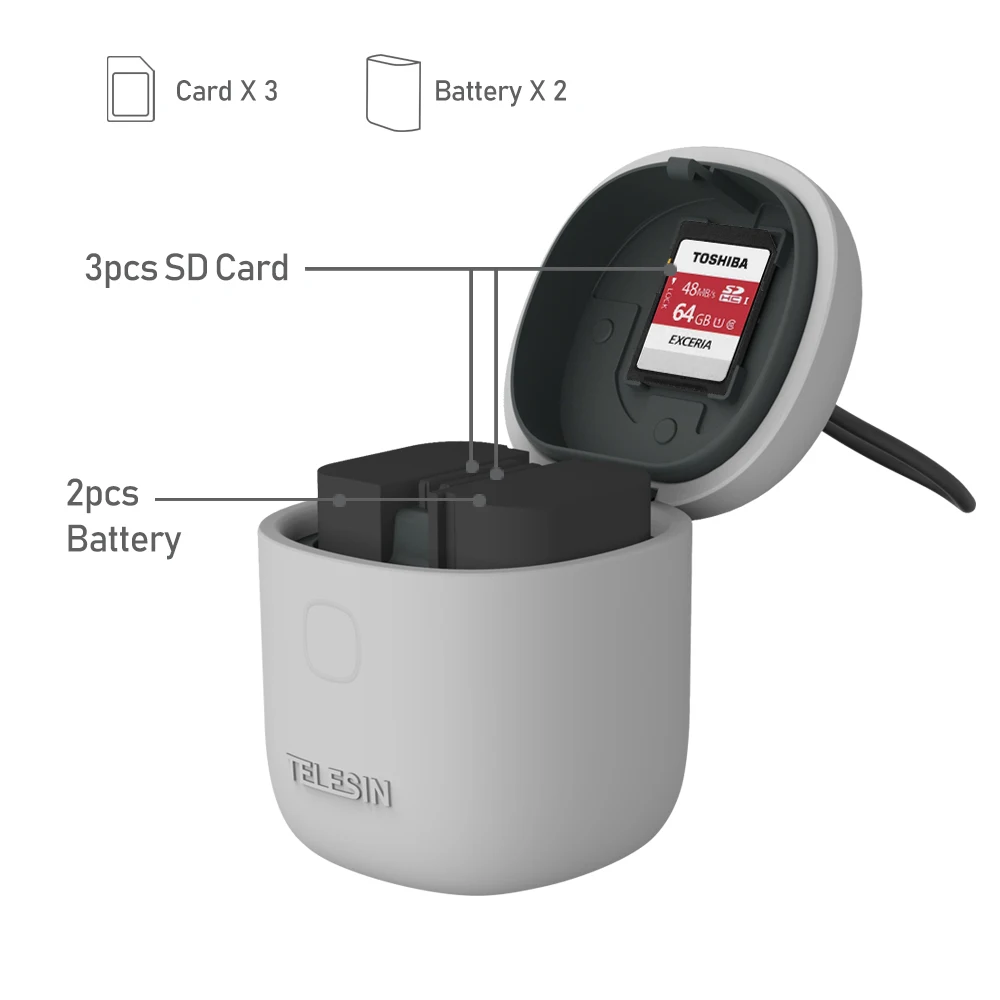Allin коробка LPE6 зарядное устройство для аккумулятора с двумя компьютерами LP-E6 комплект аккумуляторов для Canon 7D 6D 5D II III 5Ds R 70D 60D 80D