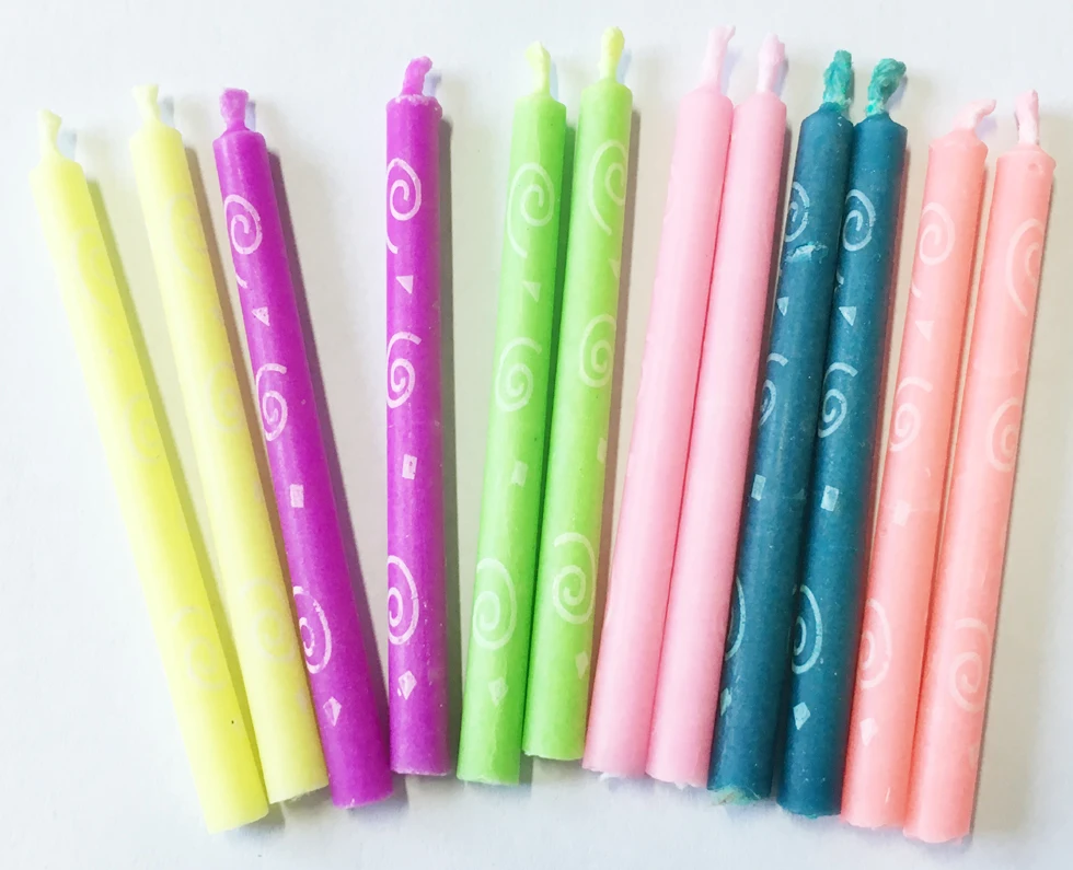 12ct Color Flame Candle Factory Supplier China