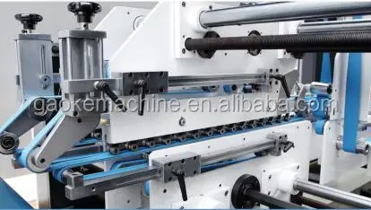GK-1200PC High Speed Box Folding Gluing Machine For Crash Lock Bottom Box Making