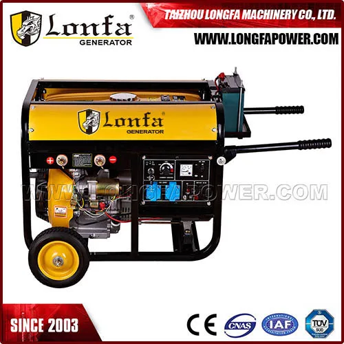 Welding Machine Generator Gasoline Electric Welding Machine Price 5KVA Generator Welder