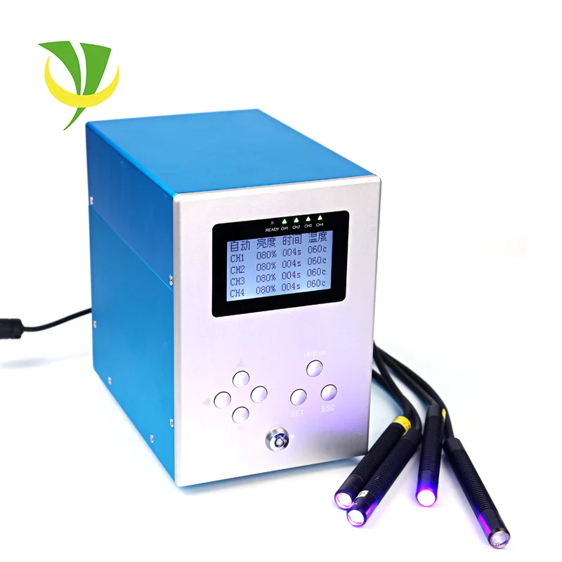 High Quality Uv Led Spot Curing System Uv Adhesive Curing uv led drying lamp spot curing system
