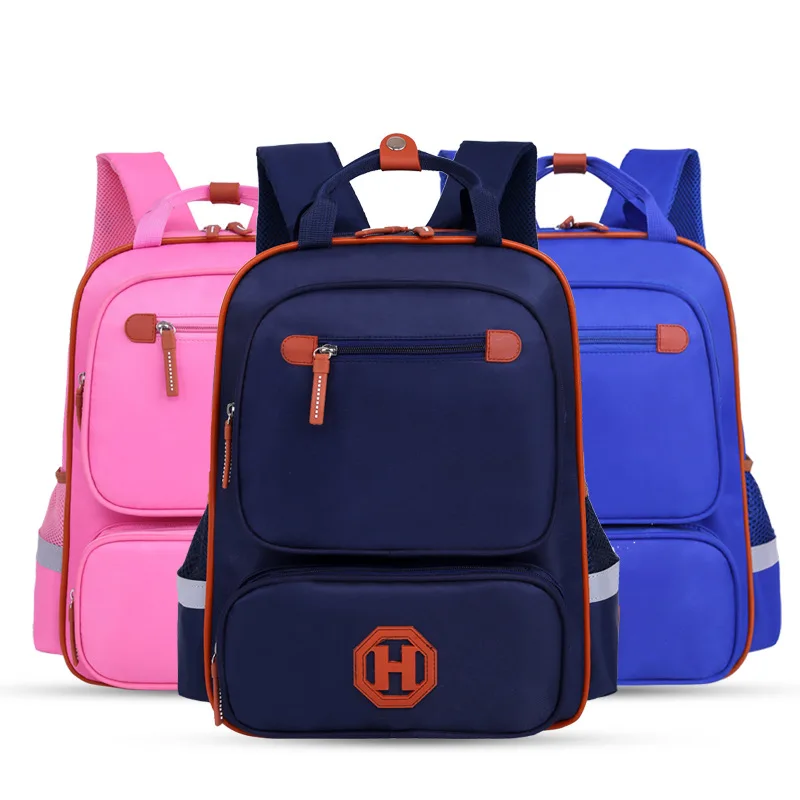 Low MOQ custom logo High quality nylon strong bookd backpacks bags for school made in China