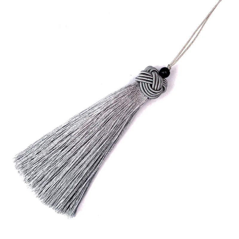 LONGJIE factory wholesales  new design Chinese knot tassel pendant handmade decoration tassel for bookmark