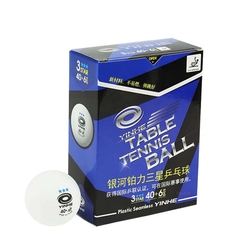 
YINHE 3 star table tennis ball D40+ seamless pingpong ball 