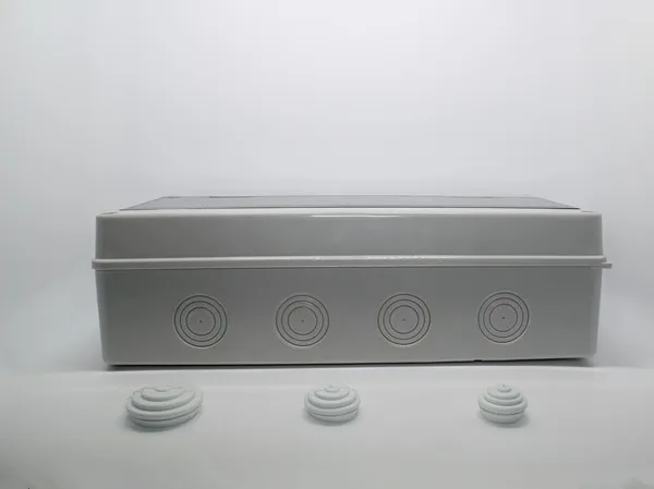 Water Resistant Plastic Circuit Box 220 / 380 Voltage With Transparent Flip