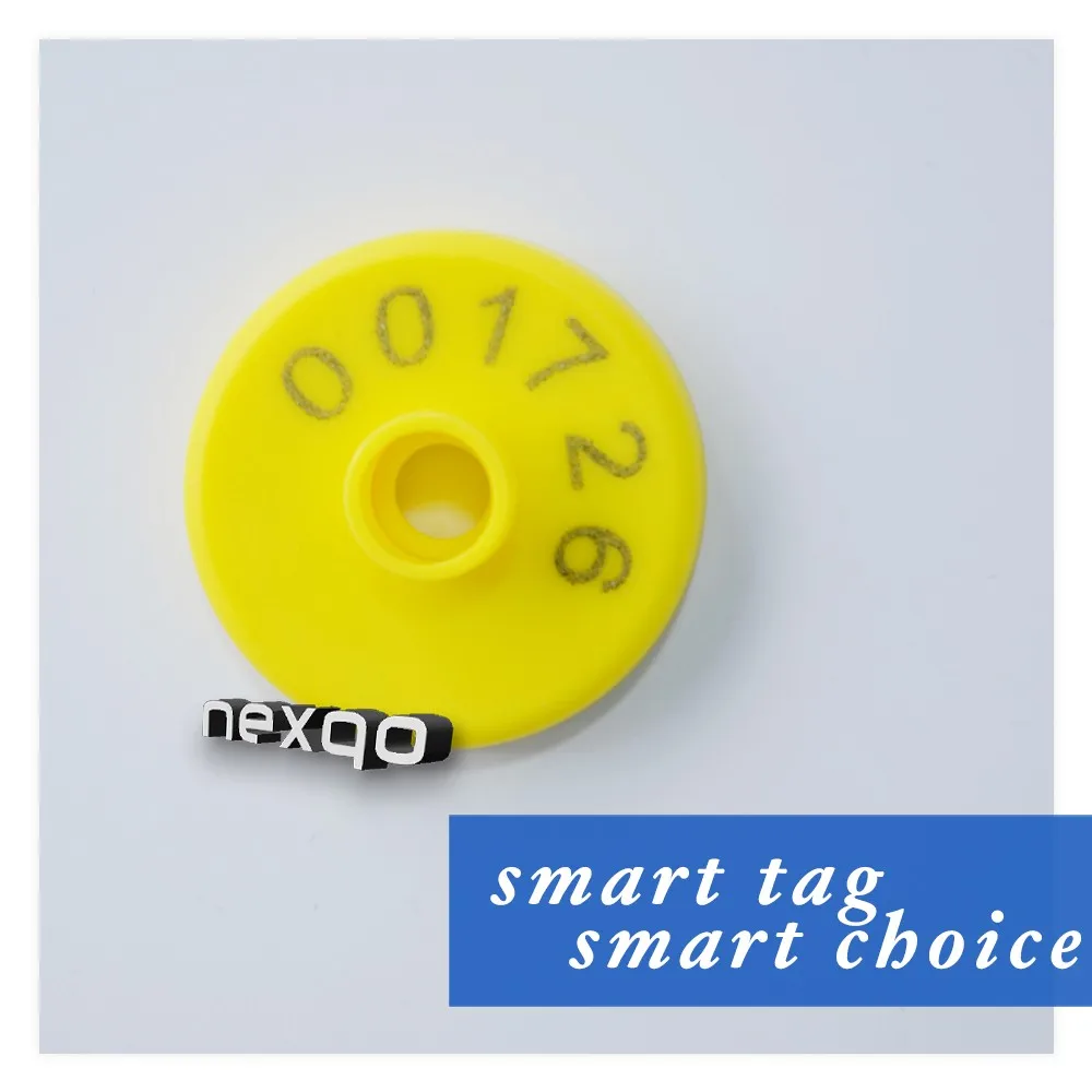 Low Price UHF RFID Animal Ear Tracking Tag