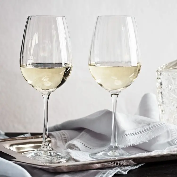 Wholesale red wine glass cup set high quality lead free clear crystal wedding wine glass