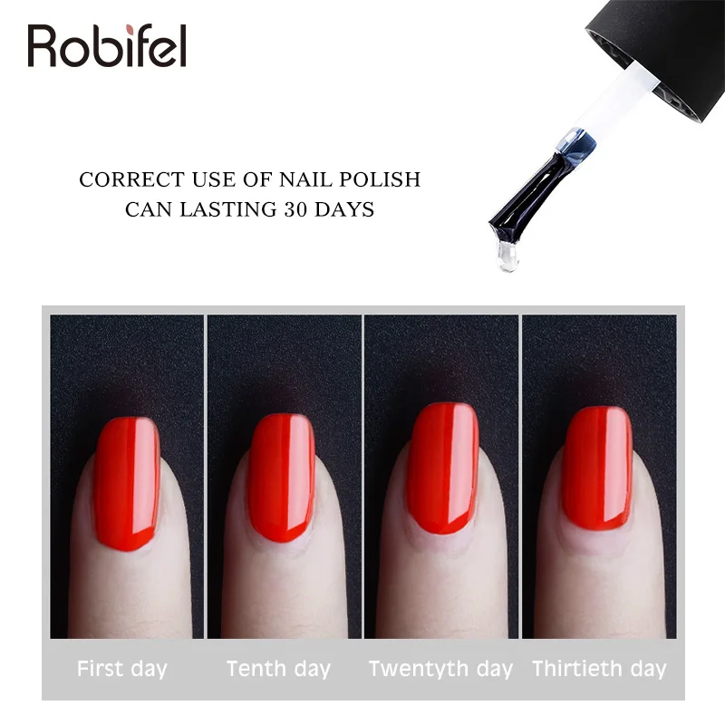2020 Robifel UV led strong nail gel polish UV strengthen gel