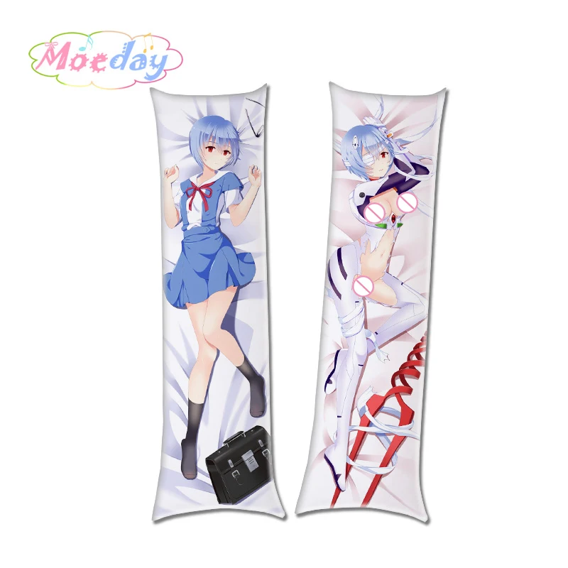 Популярная японская аниме эва Сексуальная сценика Аянами Рей кровать обнимающая аниме наволочка для взрослых