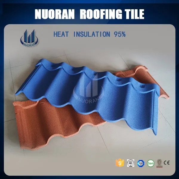 Construction masonry material colorful stone coated shingles roofing tile