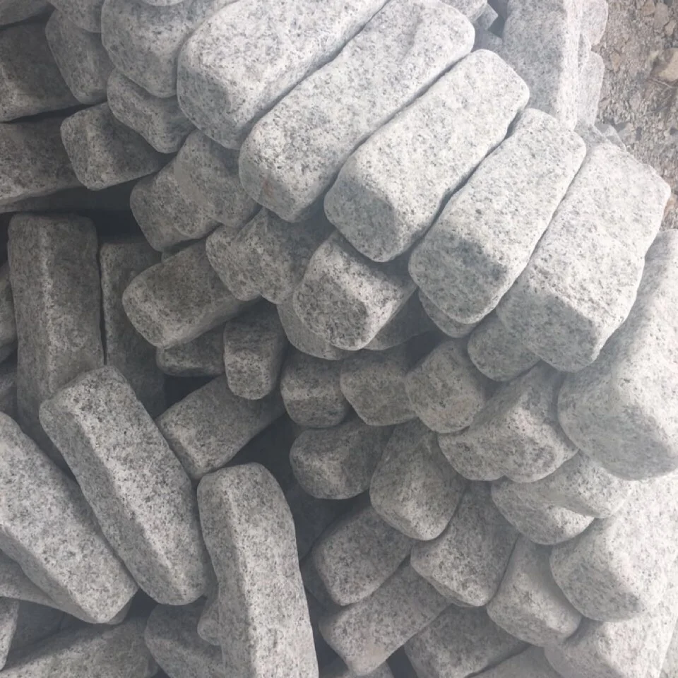 Driveway Block Paver Cobblestone Setts Tumbled Granite