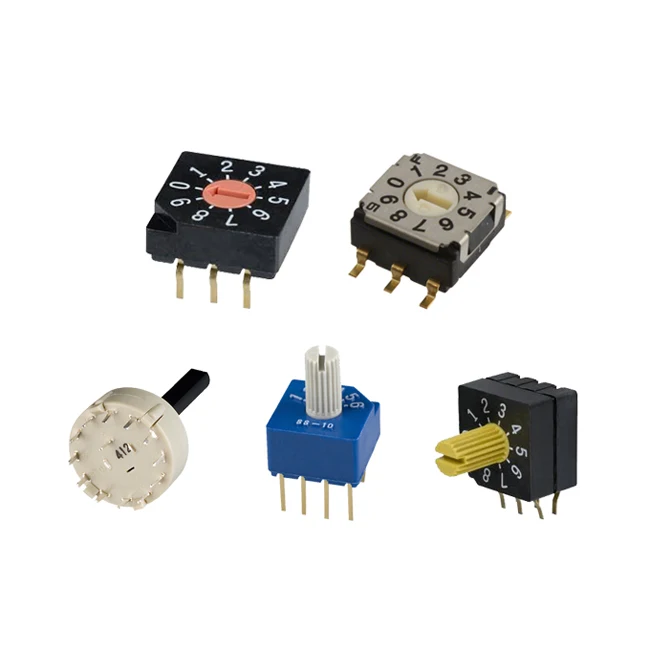 High quality KLS7-SR26 1 2 3 4 pole Rotary switch