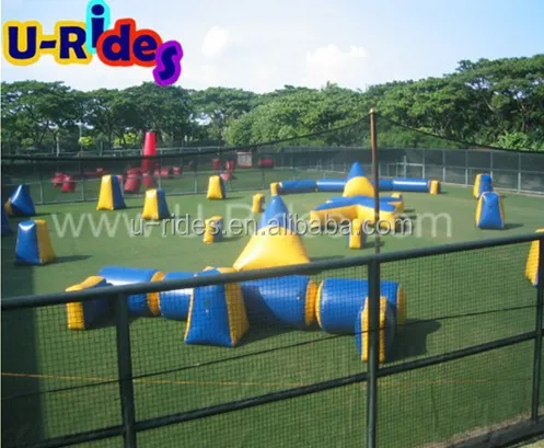 Inflatable Paintball Bunker obstacle  Field For Paintball Game
