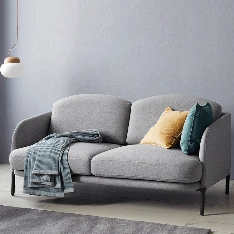 Grey pink leisure single sofa italian furniture sofas upholstery fabric cafe chair 1 seter beauty sofas