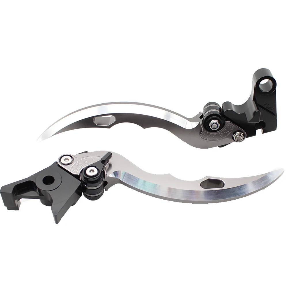 Universal blade type aluminum alloy T6061 anodized color clutch brakes clutch lever