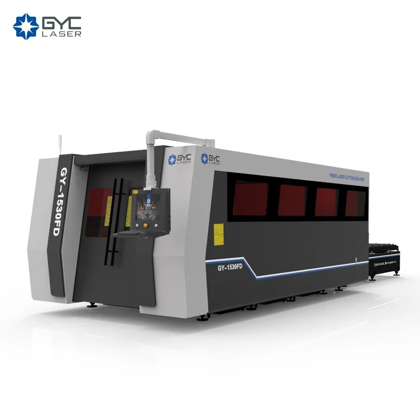 Germany Ipg Laser 1000W Fiber Laser Cutting Machine
