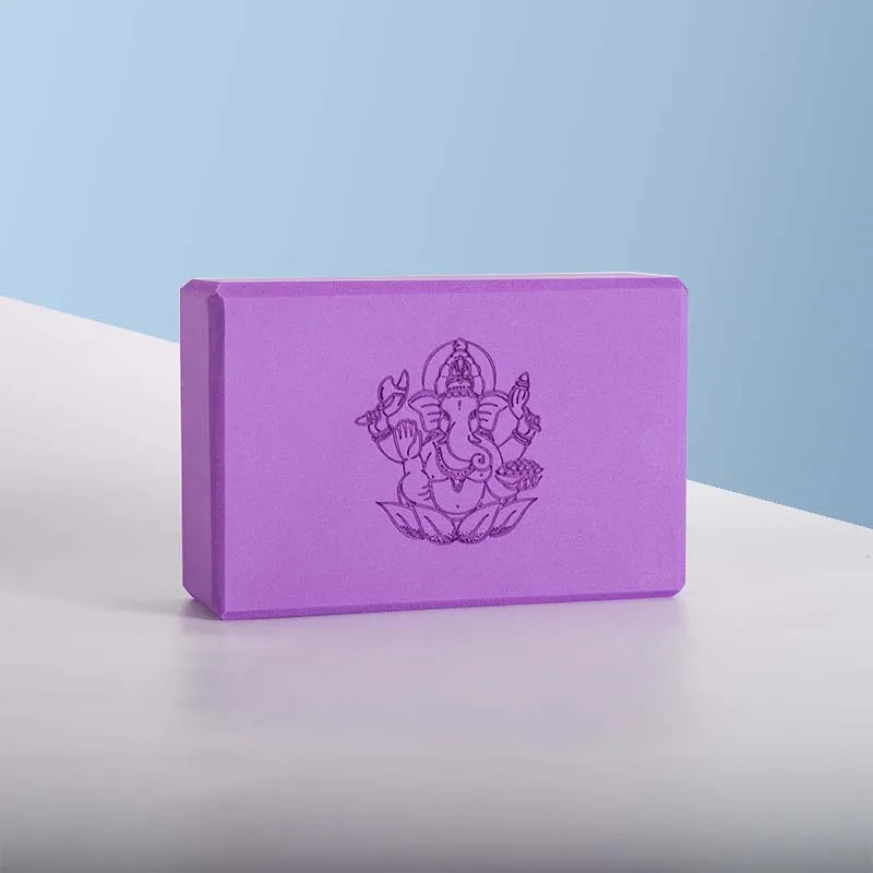  EVA пенный блок для йоги с индивидуальным принтом пенопластовый кирпич экологически чистый переработанный нетоксичный