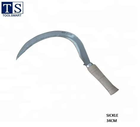 farming sickle and agriculture rice harvesting sickles 34cm