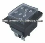 t85 4 штифт перекидной переключатель dpst водонепроницаемый перекидной переключатель 6а 250v