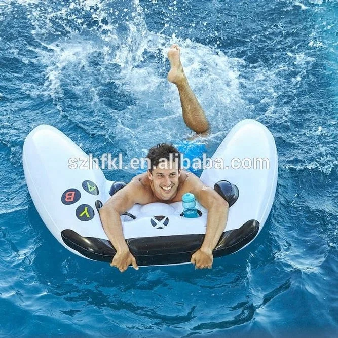 promotional custom design IT Products game pad inflatable pool float mattress