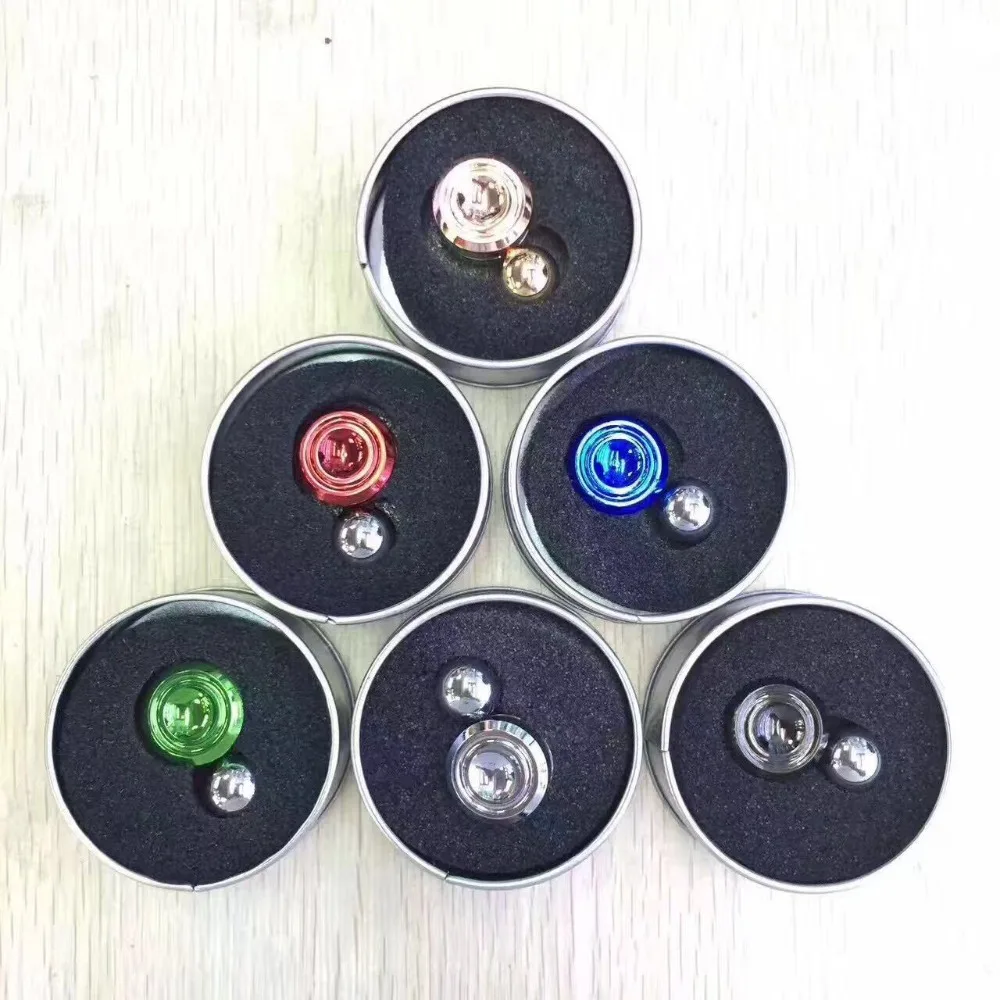 Creative Artificial Satellite Orbiter Magnetic Hand Spinner Toys for Stress Relieving