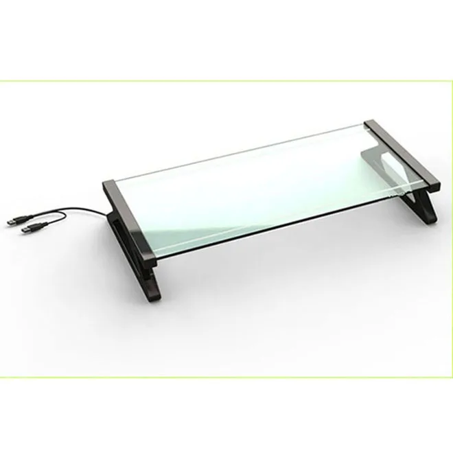 
Laptop Transparent Monitor Stand Screen Holder Phone Holder With Screen Cleaner 