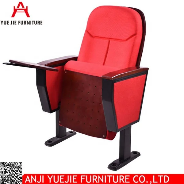 Foldable Auditorium Chair With Writing Pad
