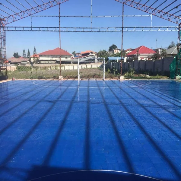 Indoor interlocking futsal court flooring