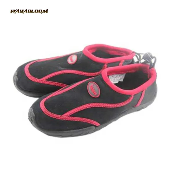 Customized outdoor water sports TPR or PVC aqua shoes