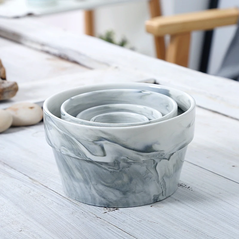 Round 2' 3' 4' 6' ceramic flower pot plant pots vase planter