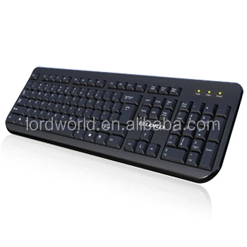 104 Key English Layout 2.4Ghz Wireless Computer Spare Parts Keyboard