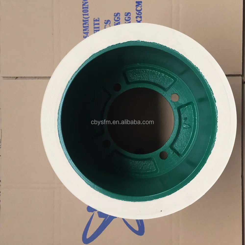 Чугунный барабан 10 дюймов, резиновый рулон для машины для удаления риса