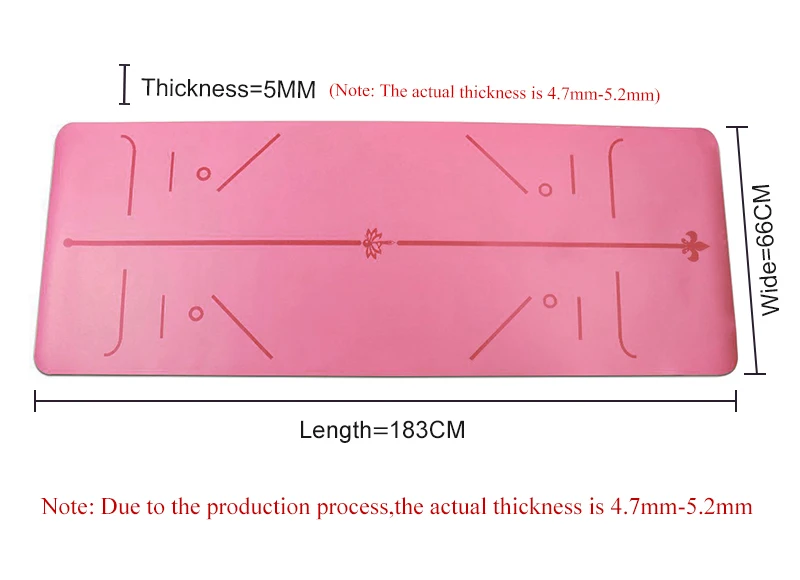 
Hot Selling PU Yoga Mat With Natural Rubber Yoga Mat 