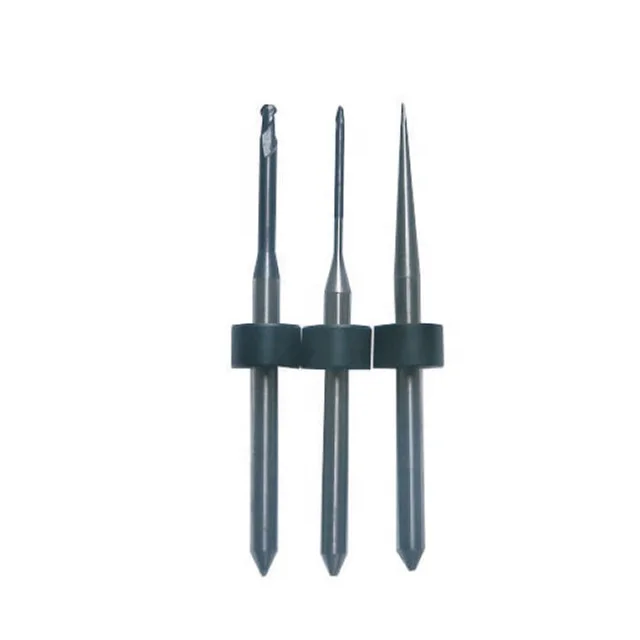 Стоматологический cad cam фрезерный БУР с покрытием постоянного тока для циркониевого блока