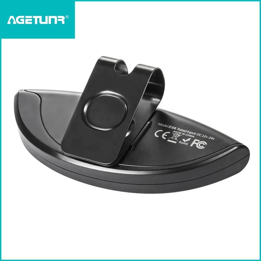 Автомобильный комплект громкой связи AGETUNR E08 Bluetooth V4.1 mp3-плеер с козырьком