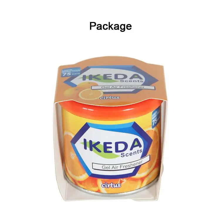 Free Sample Custom Can Gel Car Home Air Freshener