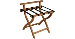 Товары для отеля и ресторана, Высококачественная деревянная багажная стойка из цельного дерева, деревянная стойка для багажа для отеля