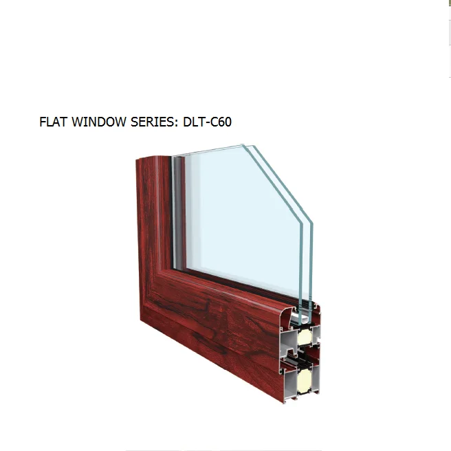 Custom size aluminum channel window and door frame profile
