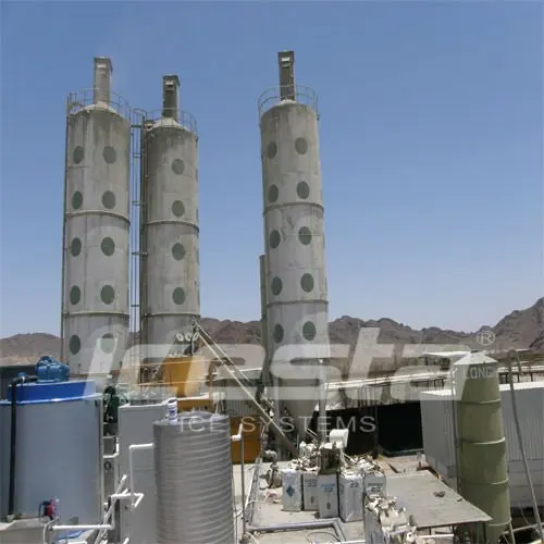 ICESTA concrete batch plant cooling system ice machine plant