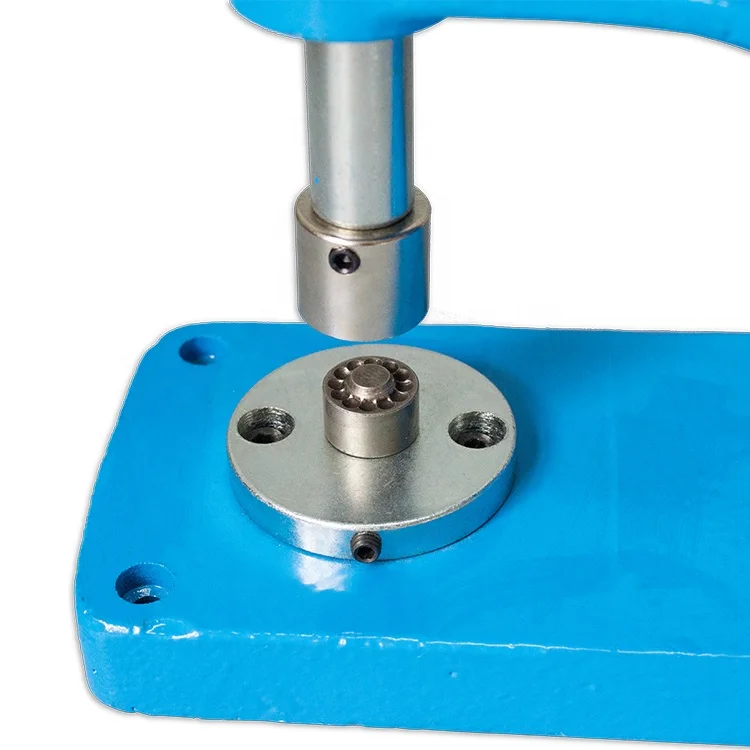 Cheap frequently-used banner tarpaulin electronic eyelet punching button hole machine