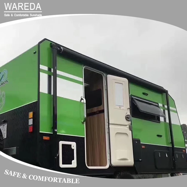 Outdoor Manual Camping Trailer Motorhome Accessories Awning